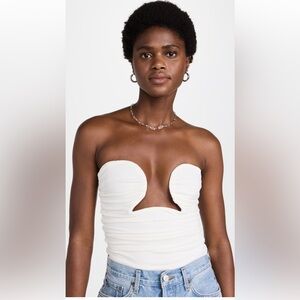 Pixie Market Dominique Wire Bustier Top